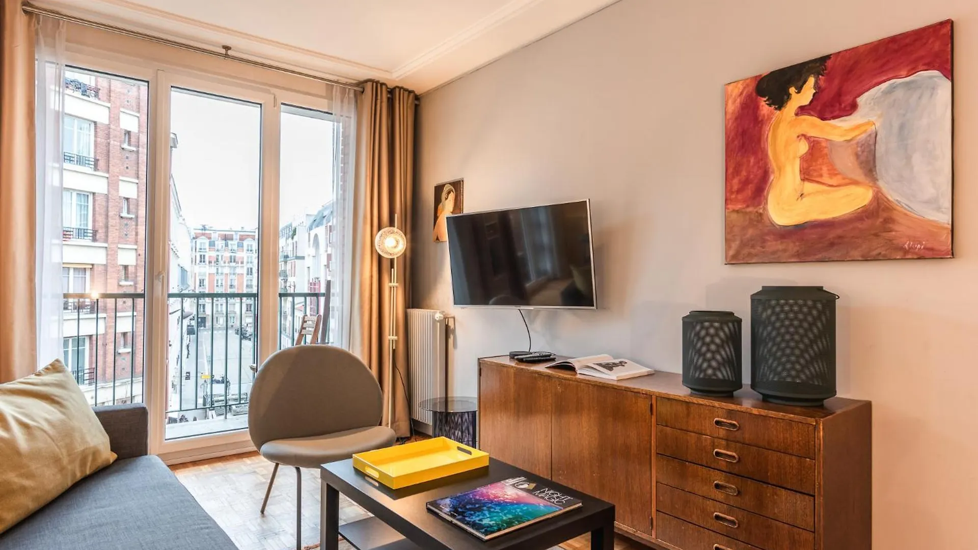 Ferienwohnung Luxury Flat For 6 People With Balcony - Near Metro Paris 0*,  Frankreich
