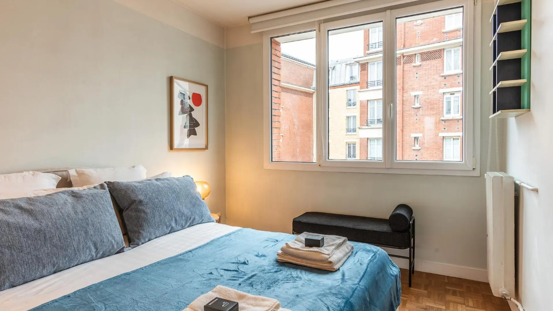 Luxury Flat For 6 People With Balcony - Near Metro Apartment Paris