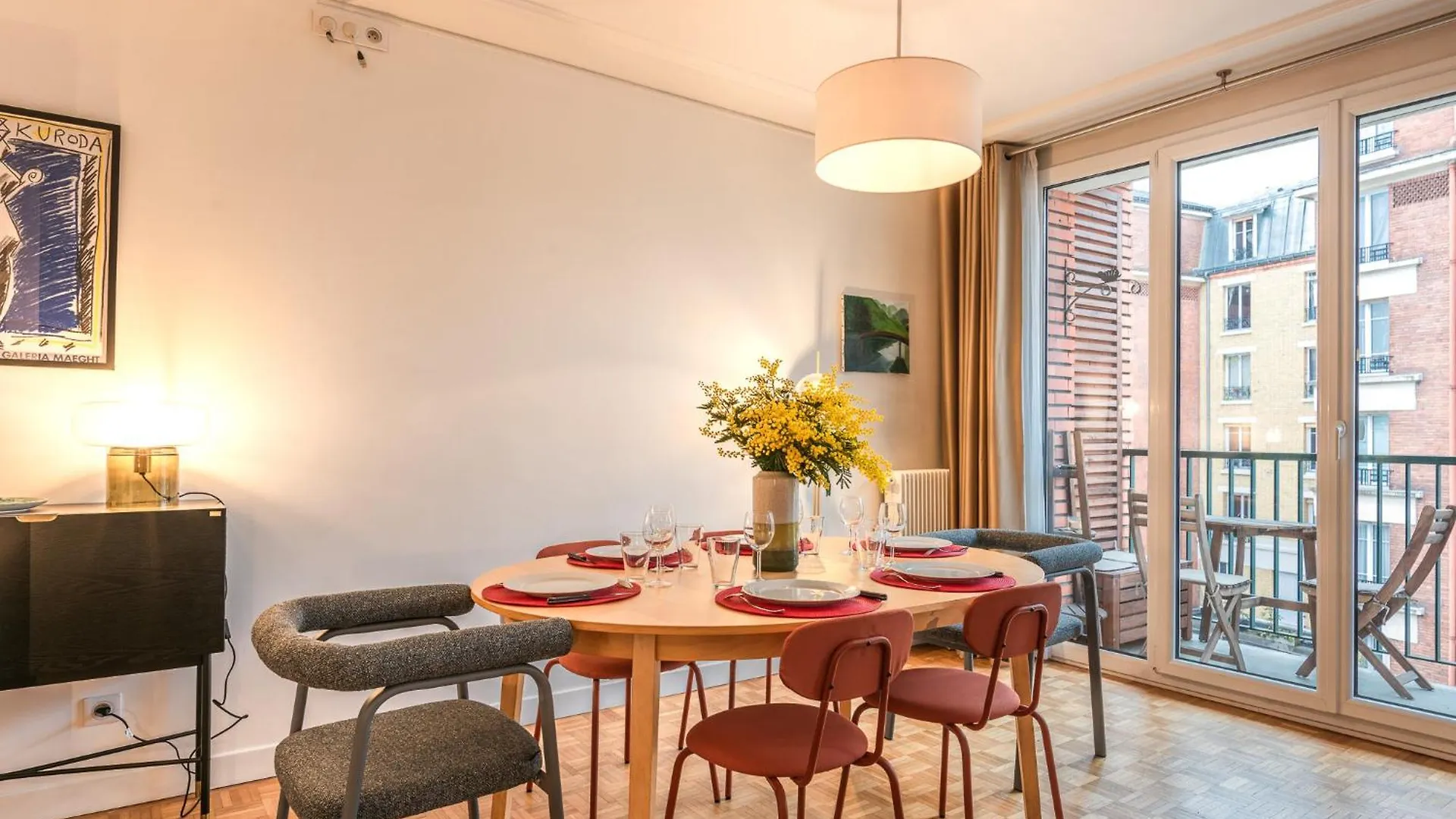 Luxury Flat For 6 People With Balcony - Near Metro Apartment Paris 0*,  France