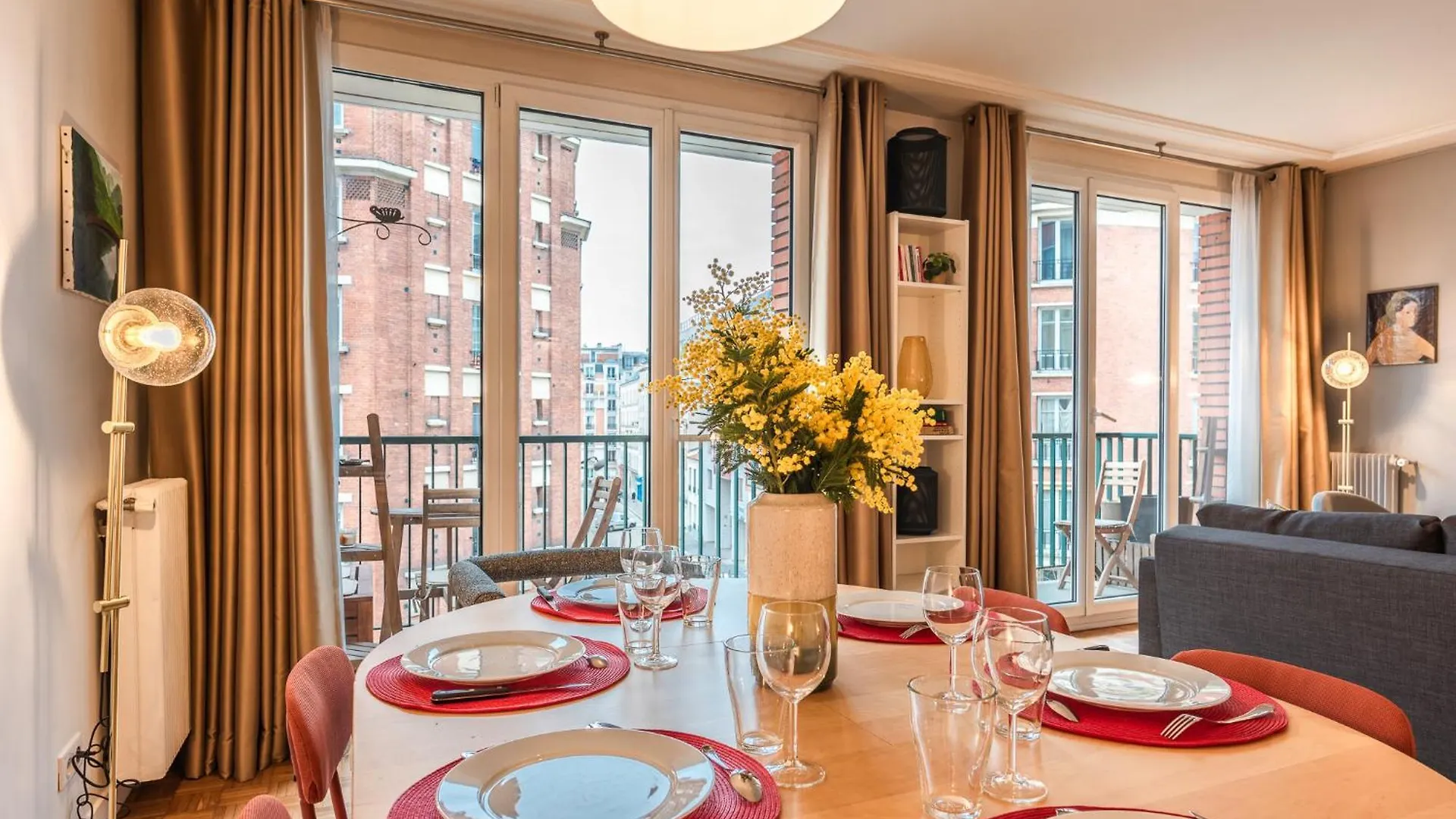 شقة Luxury Flat For 6 People With Balcony - Near Metro باريس